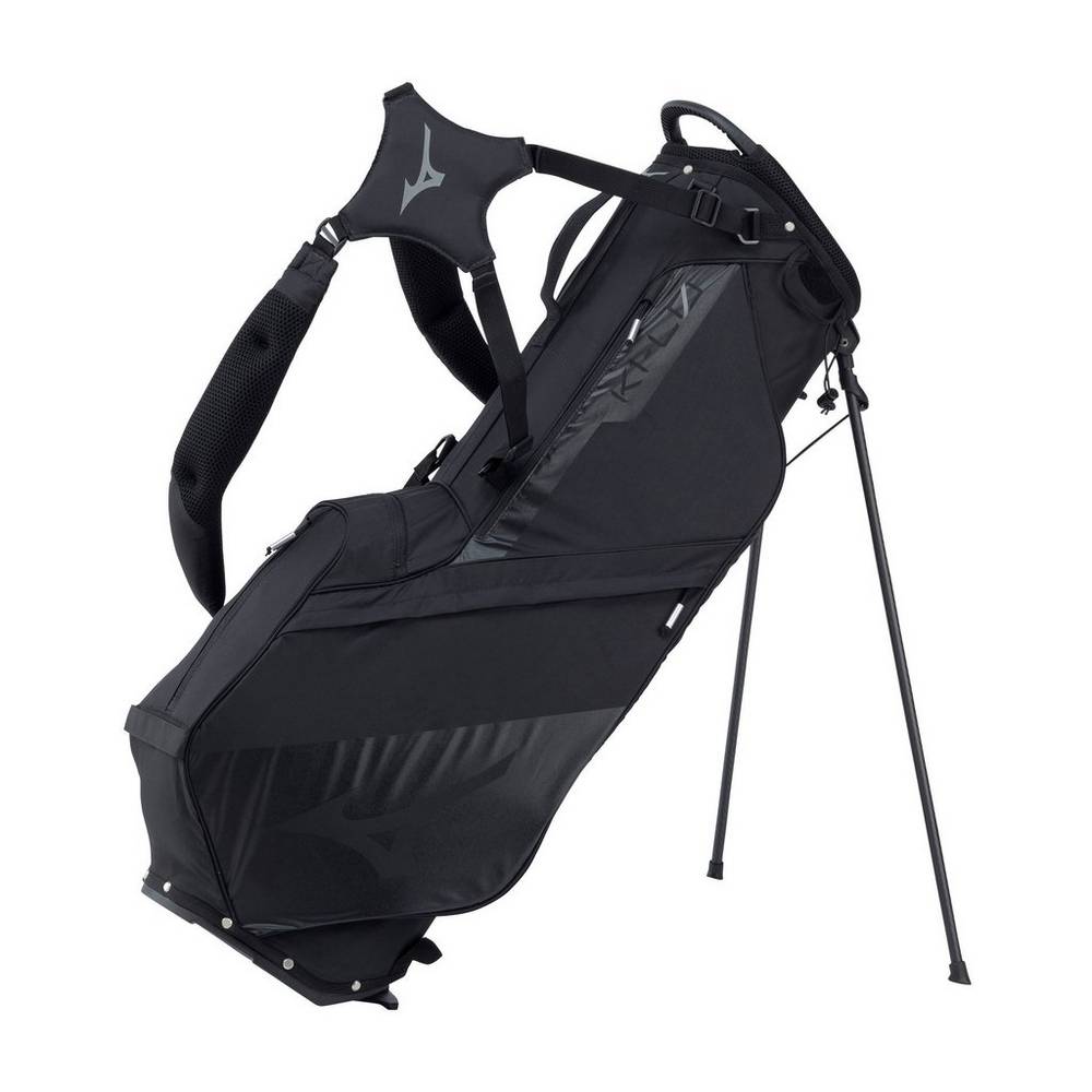 Panske Batoh Mizuno K1-L0 Stand Čierne Vypredaj AHFP57042